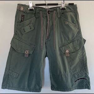 G - STAR RAW CARGO SHORTS